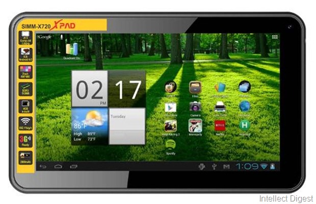Simmtronics launches 7 inch tablet in India Simmtronics launches 7 inch tablet in India
