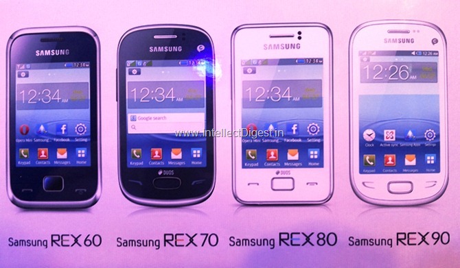 Samsung Rex 90, 80, 70 and 60 Samsung Rex 90, 80, 70 and 60