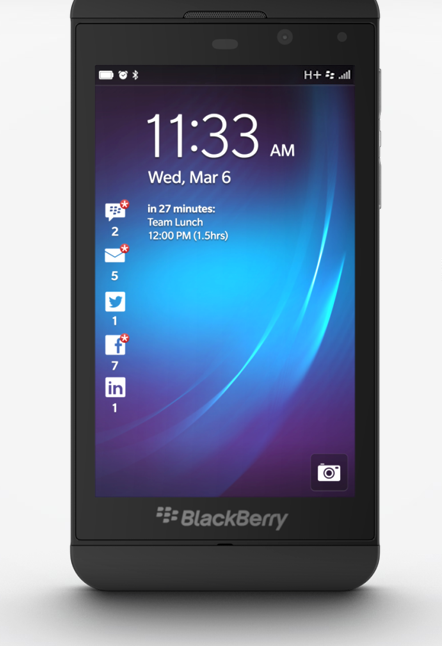 BlackBerry Z10 Mobile Phone   BlackBerry 10 Smartphone   India