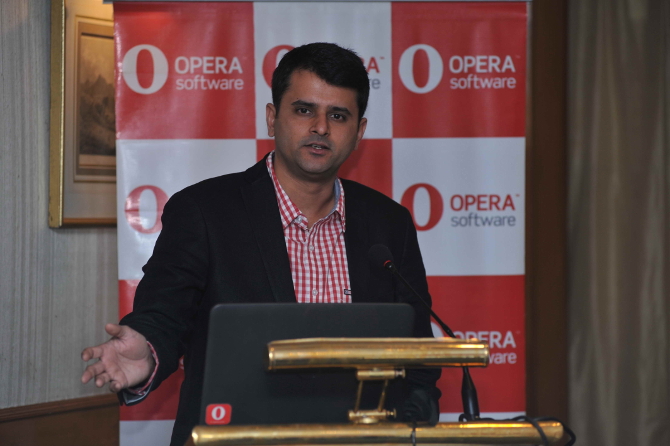 Mr. Sunil Kamath V.P for South Asia, Opera Software