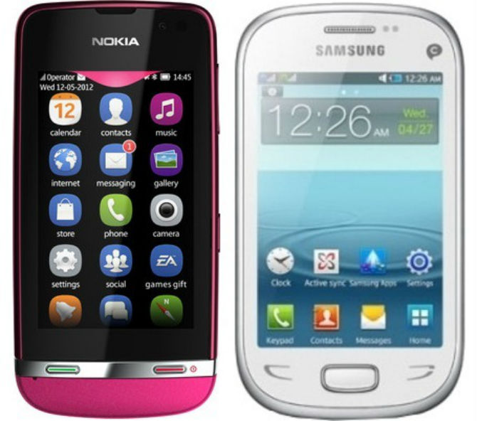 Nokia Asha-311 vs Samsung Rex 90 Nokia Asha-311 vs Samsung Rex 90