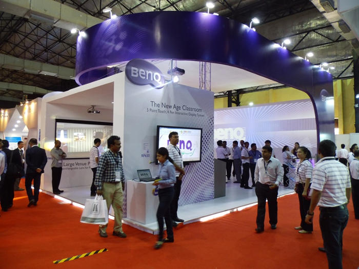 BenQ Booth at Infocomm INDIA 2013