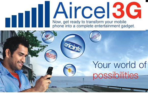 Aircel introduces cheaper 3G data plans Aircel introduces cheaper 3G data plans