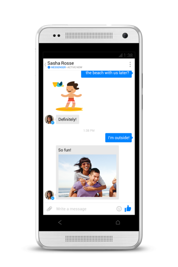 Facebook Messenger gets a new look with updated Graphical User Interface Facebook Messenger gets a new look with updated Graphical User Interface