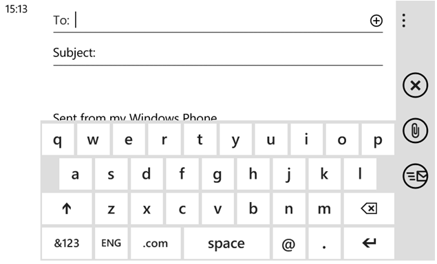 add cc and bcc email addresses on windows phone-3