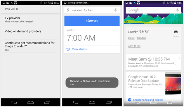 Google is rolling out Google Now update today, brings video and TV on demand