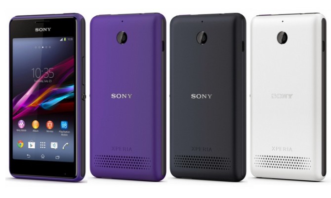 Sony announced Xperia E1 in India along with dual SIM variant price INR  9490 and INR 10490 Sony announced Xperia E1 in India along with dual SIM variant price INR  9490 and INR 10490