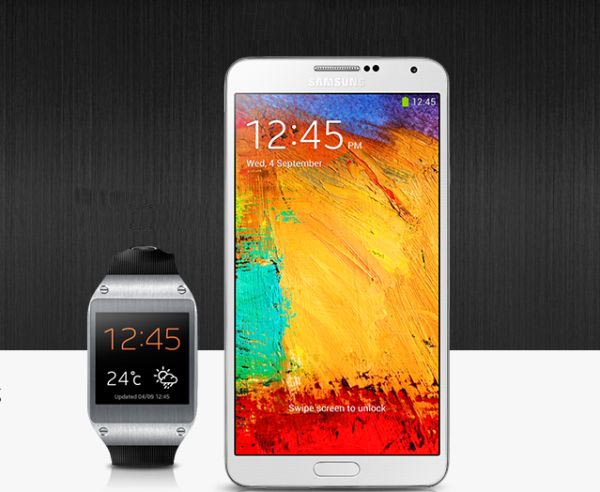 Samsung Galaxy Gear supports up to 20 devices Samsung Declared