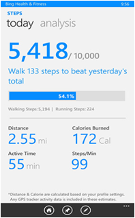 Bing Health And Fitness App Features (2)