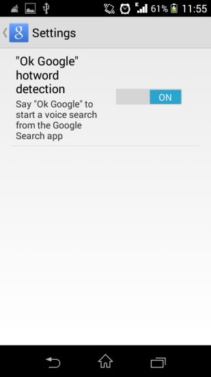 How to use Ok Google hotword in Google Now