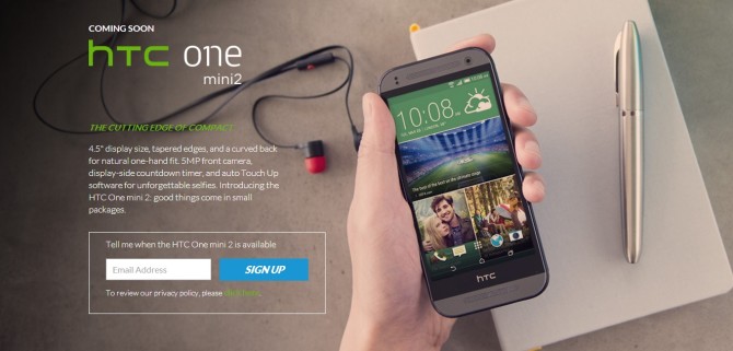 HTC One Mini 2 goes official, specifications and details HTC One Mini 2 goes official, specifications and details