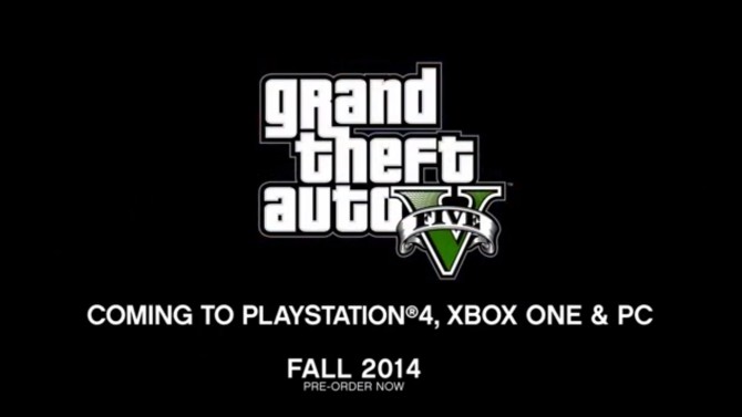 'Grand Theft Auto V' announced for PS4, Xbox One, and PC