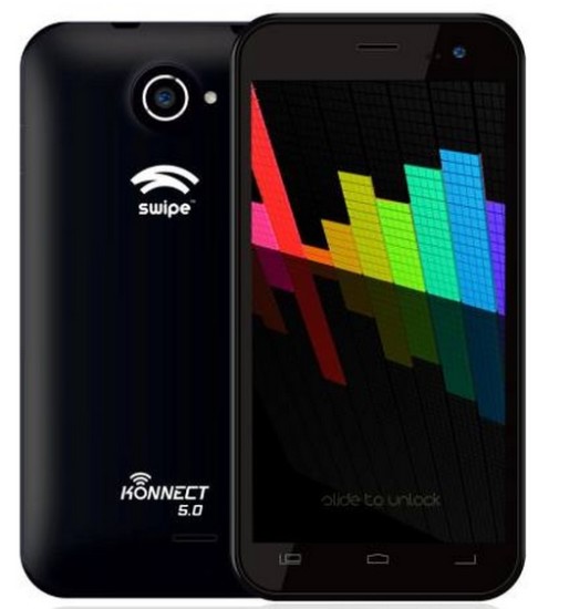 Swipe Konnect 5.0 a new entry in budget segment with 5-inch display priced INR8,999