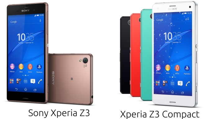 Sony Xperia Z3 & Z3 Compact