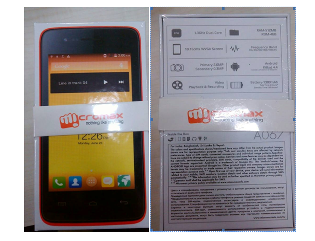 Micromax Bolt A067-2