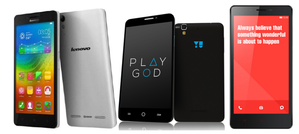 Lenovo A6000 vs Yu Yureka vs Xiaomi Redmi Note 4G