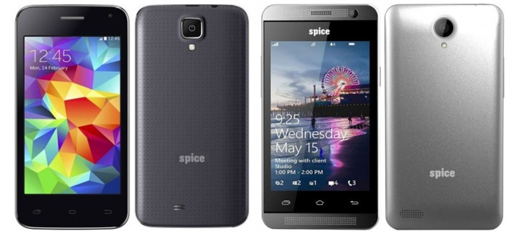 New spice smartphones