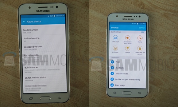 j5 2015 specs