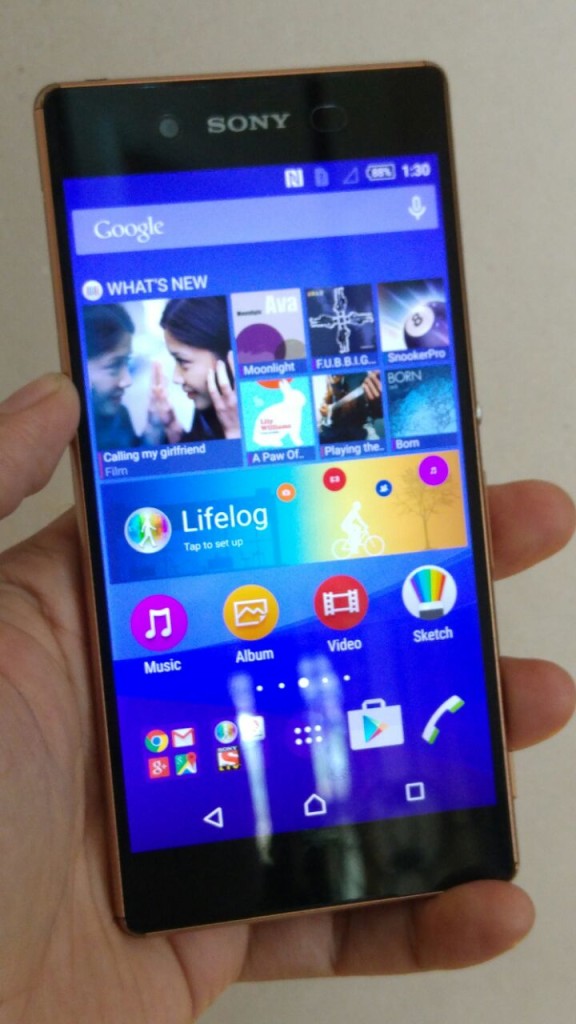 Sony Xperia Z3+ India