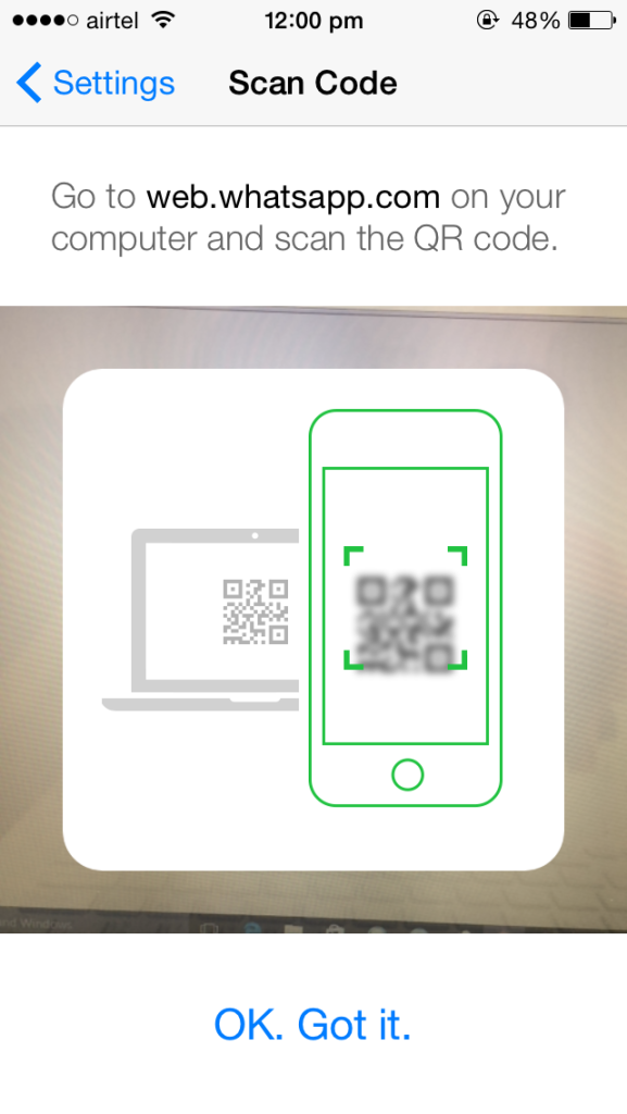 WhatsApp Web For iPhone (1)