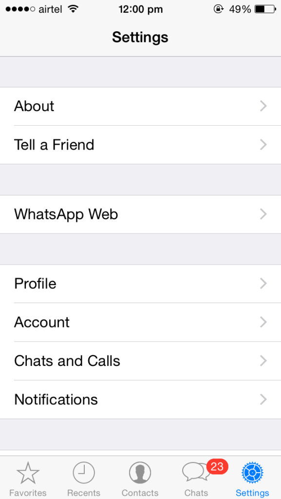 WhatsApp Web For iPhone (2)