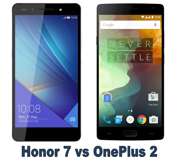 Honor 7 vs OnePlus 2