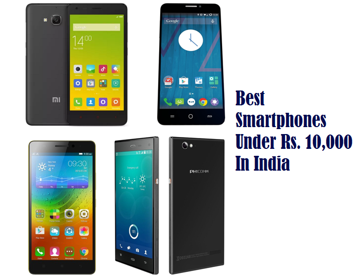 Best smartphone under 10000 in india 2016