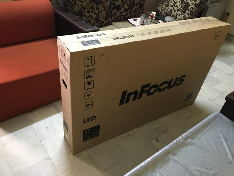 InFocus 50-inch LED TV (1)