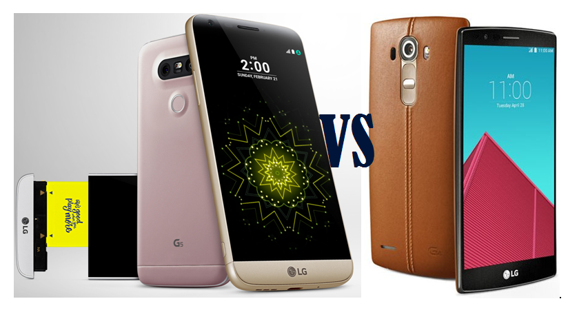 LG G5 vs LG G4
