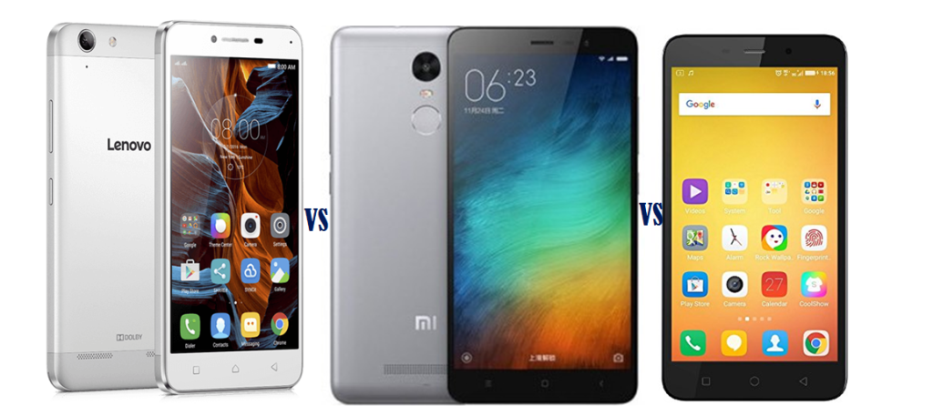 Lenovo Vibe K5 Plus vs Xiaomi Redmi Note 3 vs Coolpad Note 3 -1