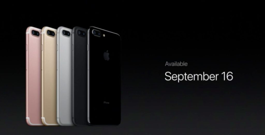 Apple iPhone 7, 7 Plus