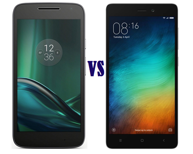 Moto G4 Play vs Xiaomi Redmi 3S Prime