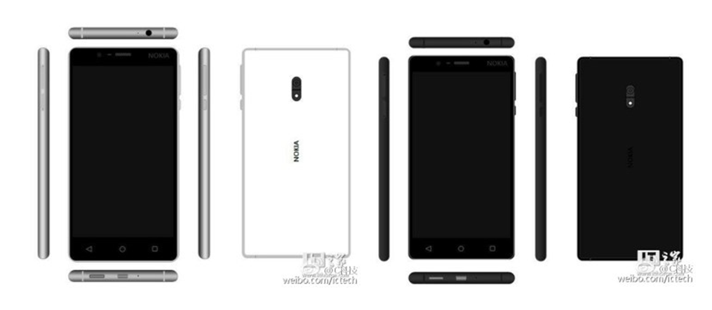 Nokia D1C Render (Standard Variant, White/ Black)