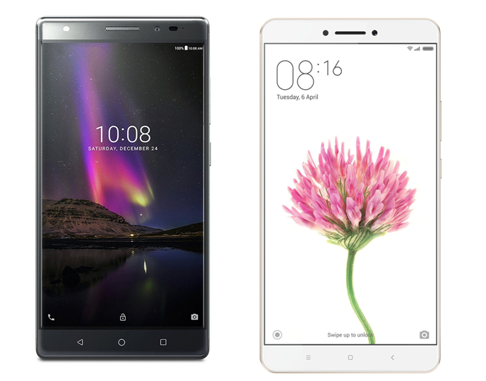 Lenovo Phab 2 Plus vs Xiaomi Mi Max Comparison 