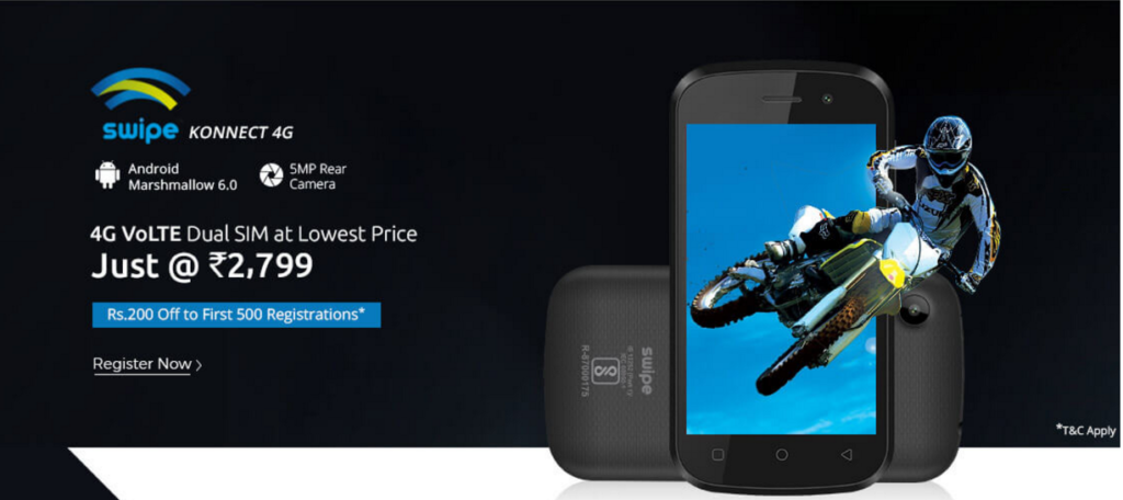 Swipe Konnect 4G