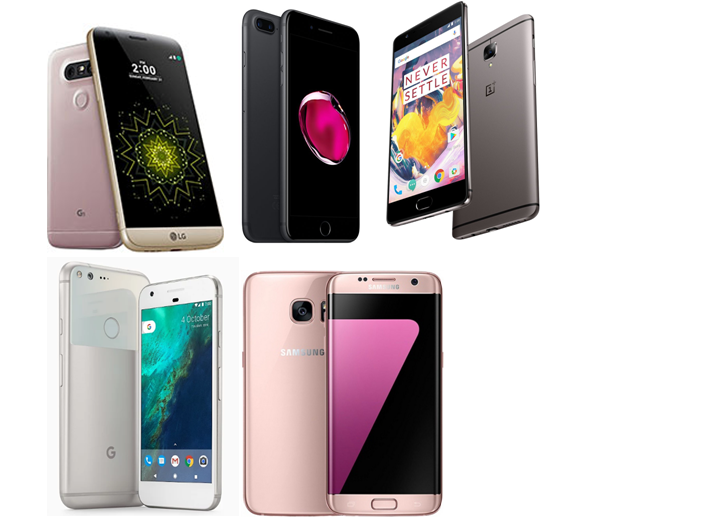 Top 5 Flagship Smartphones of 2016