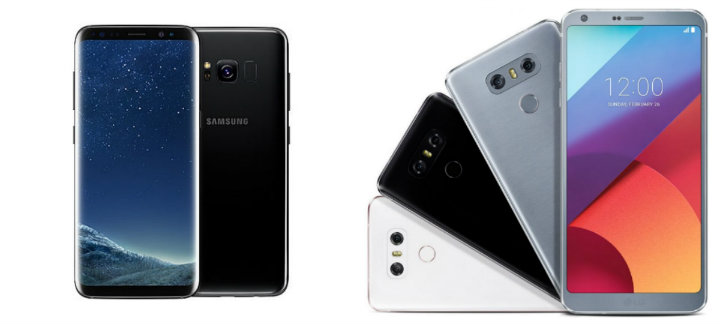 Samsung Galaxy S8 vs LG G6