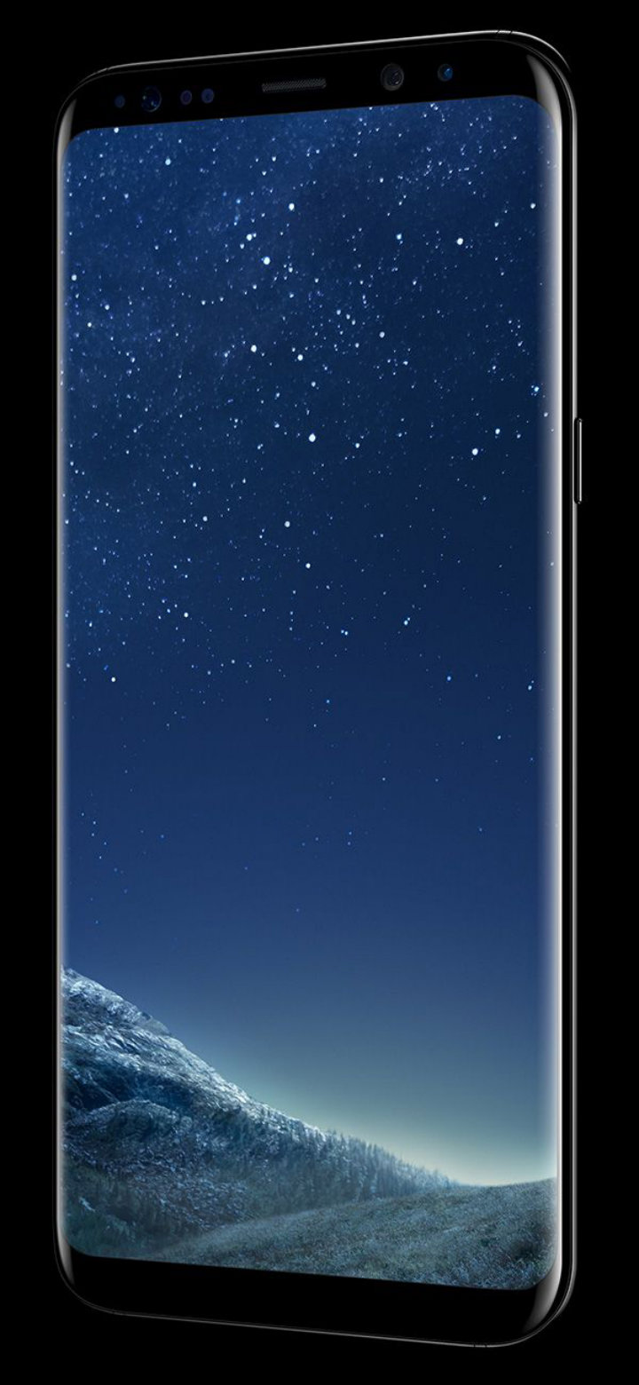 Samsung S8 vs iPhone 7 - Samsung S8 display