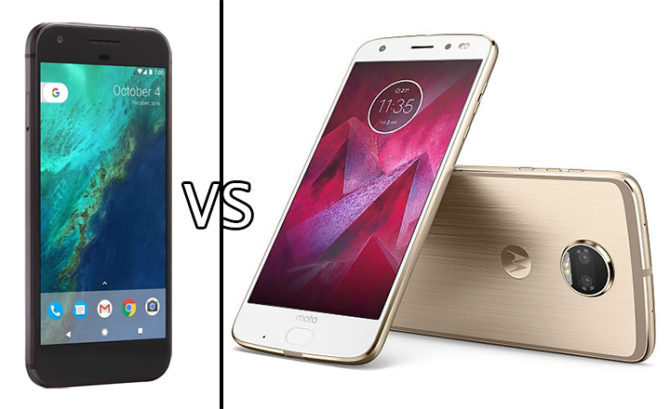 Moto Z2 Force Vs Google Pixel XL