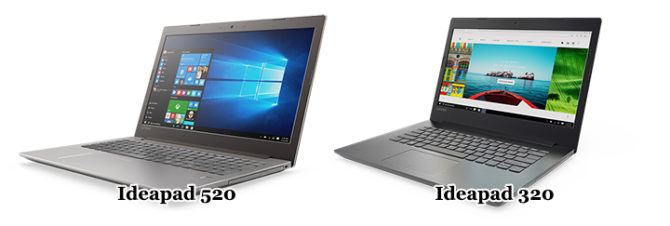 Lenovo Yoga and Ideapad