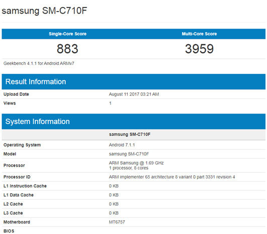 Samsung Galaxy C7 (2017)