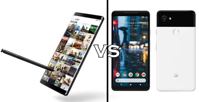 Galaxy Note 8 Vs Pixel 2 XL
