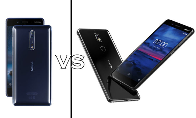 Nokia 7 Vs Nokia 8 Comparison