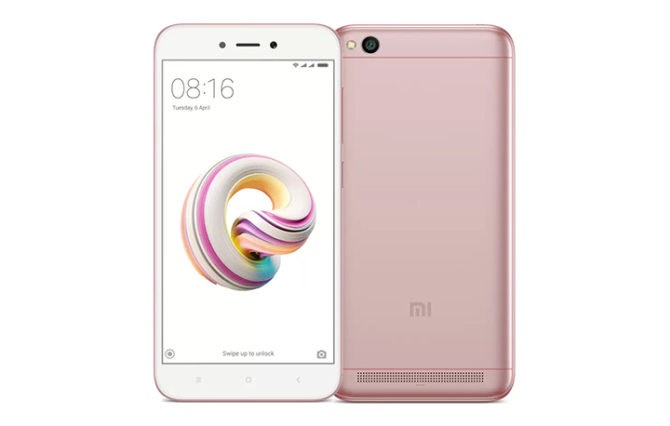 Xiaomi Redmi 5A Rose Gold Colour Variant