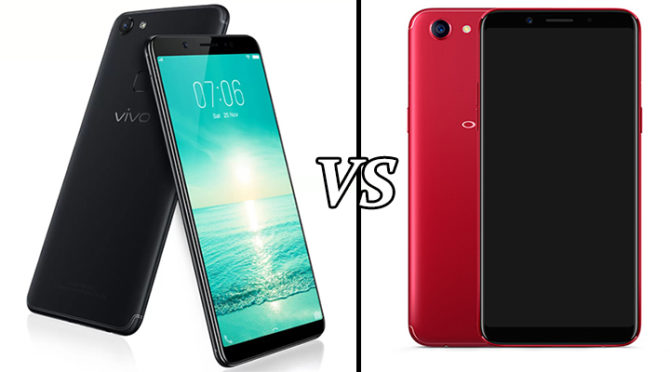 Vivo V7 Vs Oppo F5 Comparison