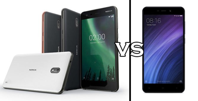 Xiaomi Redmi 4A Vs Nokia 2 Comparison