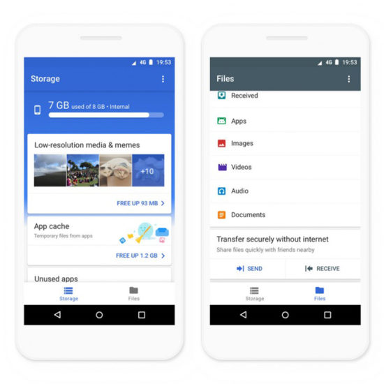 Google Files Go App