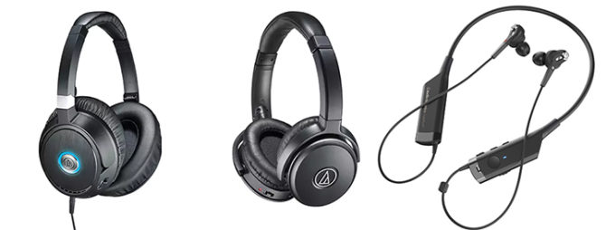 Audio Technica Noise Cancelling Headphones