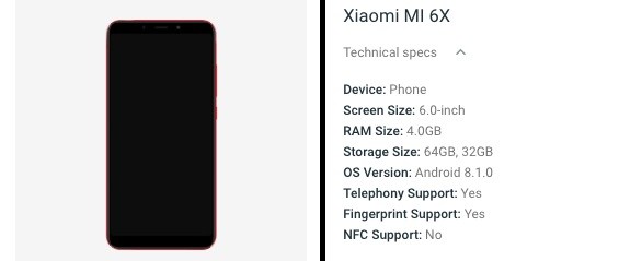 Xiaomi Mi 6X (Mi A2) Gets Leaked Again, Reveals Software Features