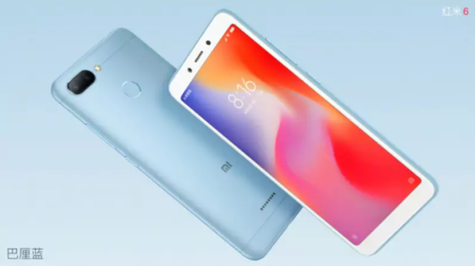 Redmi 6 Launched In China With Face Unlock Feature